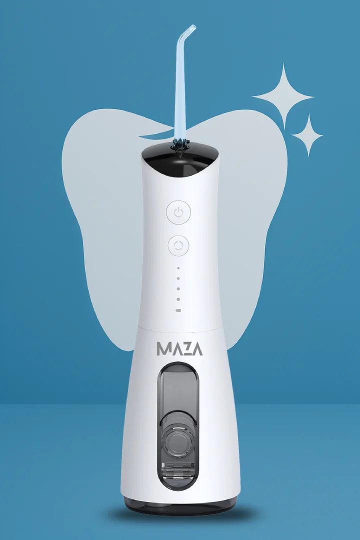 🦷 MAZA™ Water Flosser – Rens dine tænder med kraften fra vand!