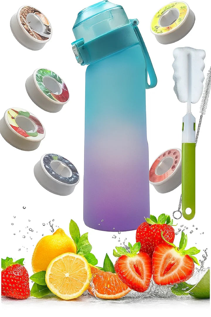 🧊 MAZA™ Smagsflaske – Drik mere vand med din yndlingssmag!