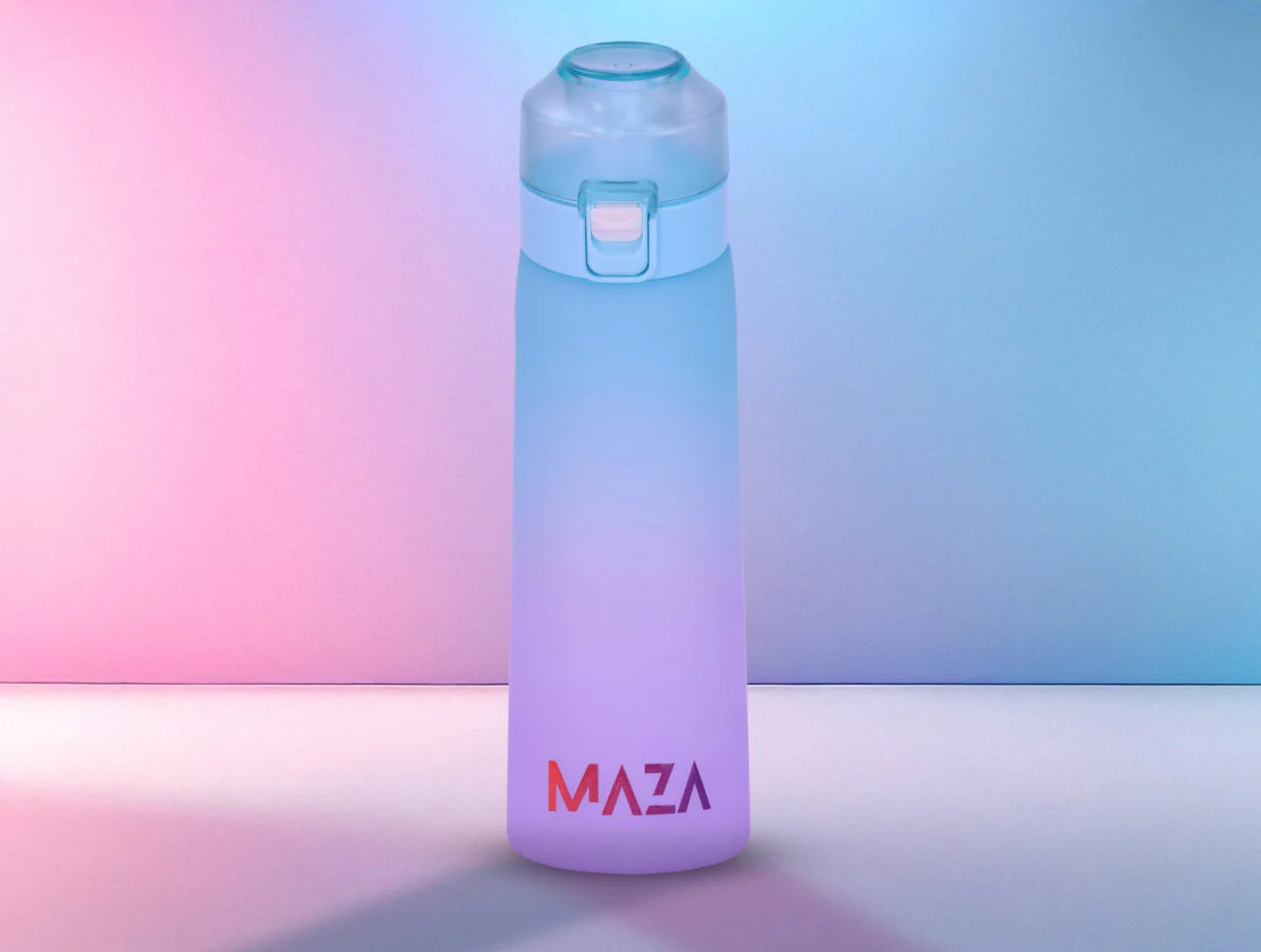 🧊 MAZA™ Smagsflaske – Drik mere vand med din yndlingssmag!